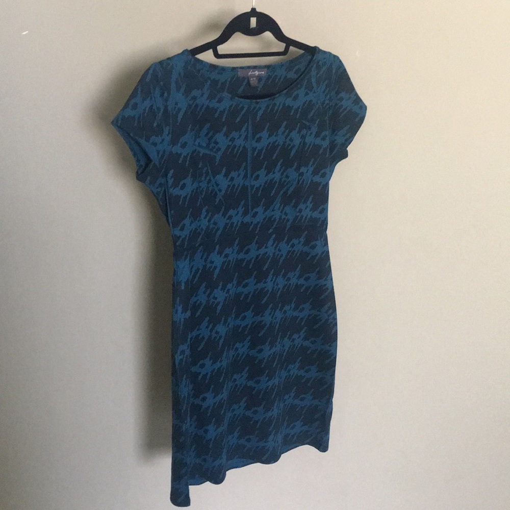 Forever 21 print short sleeve mini dress
